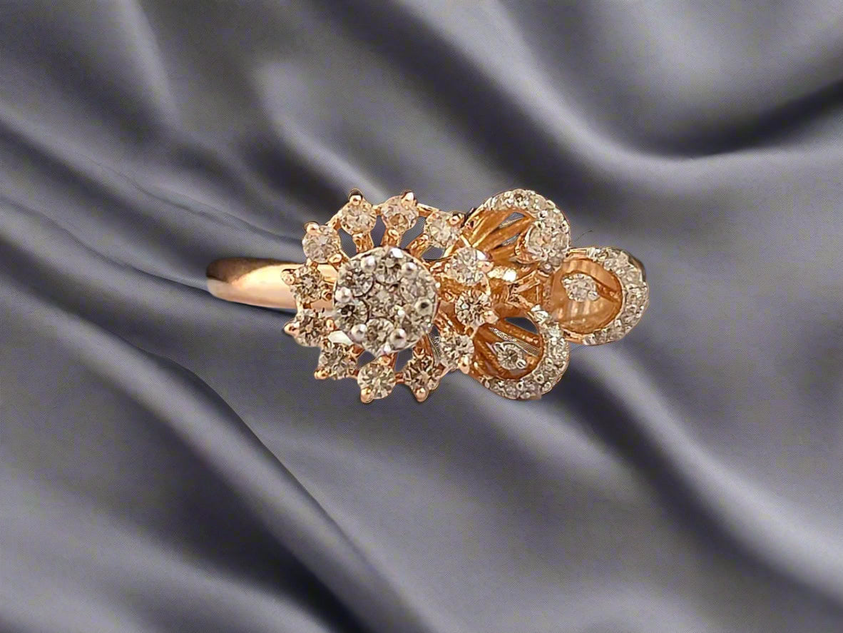 Starlit Soirée Gold Ring