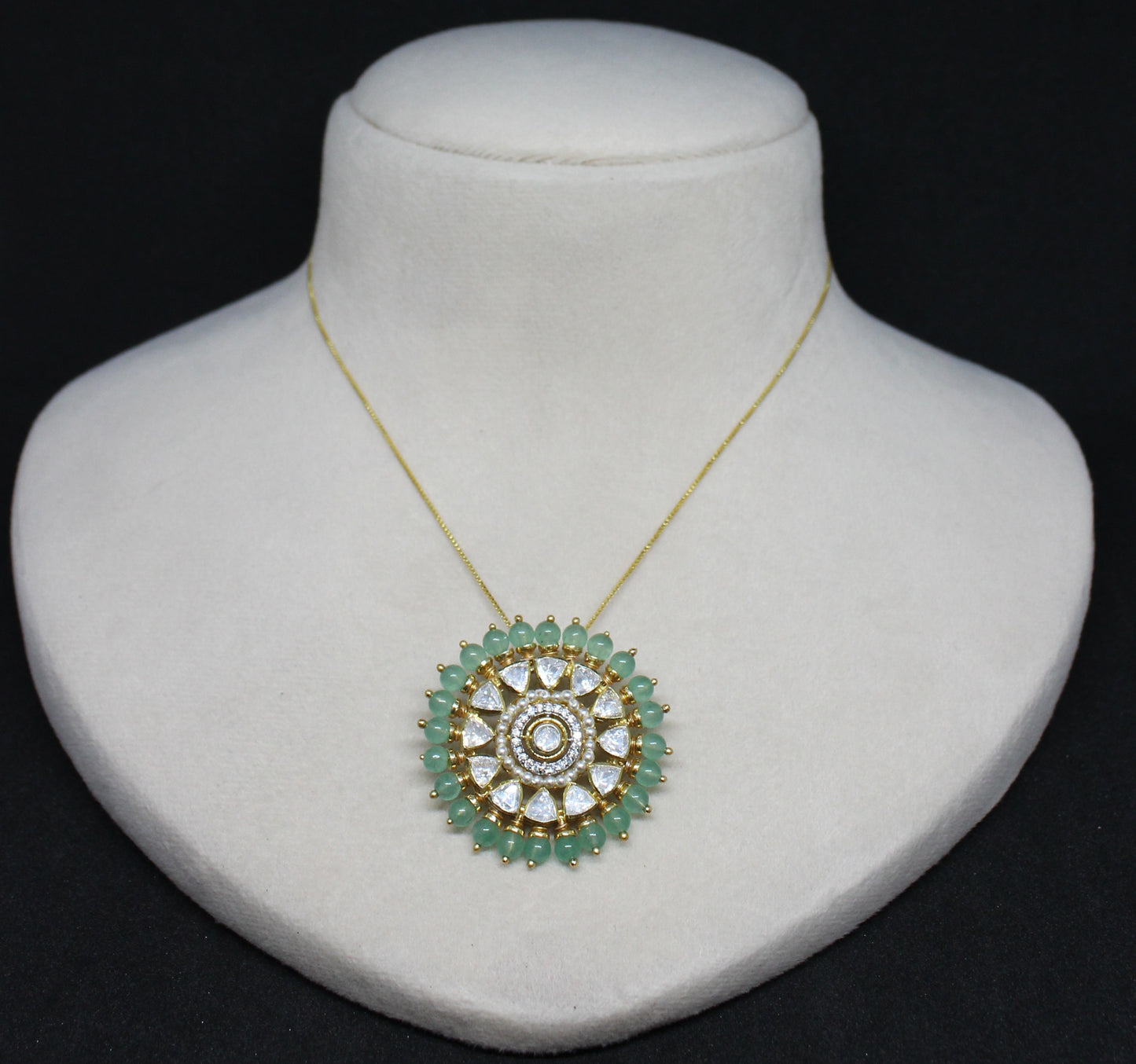 Divya Tarang Silver Pendant