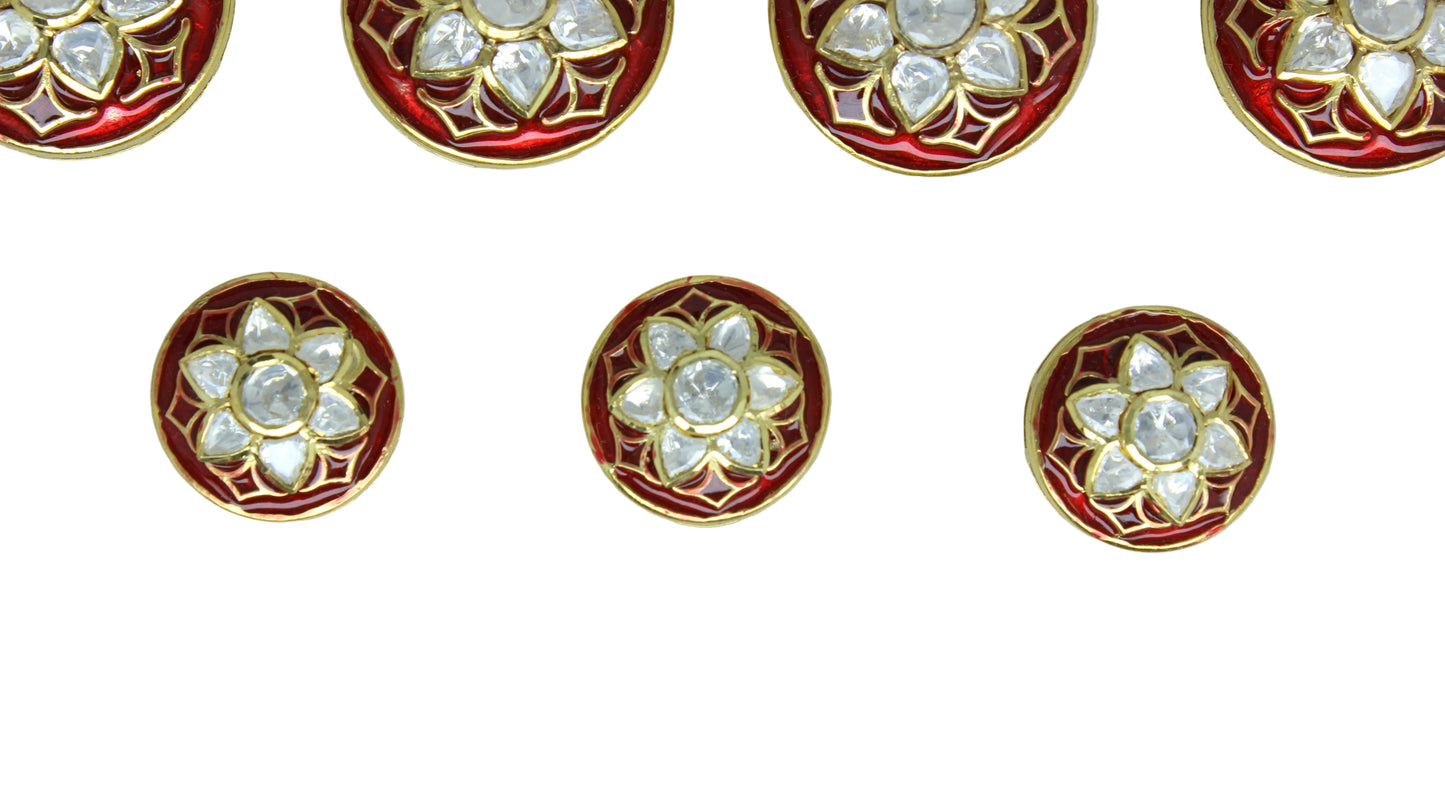 Rajwada Phool Button