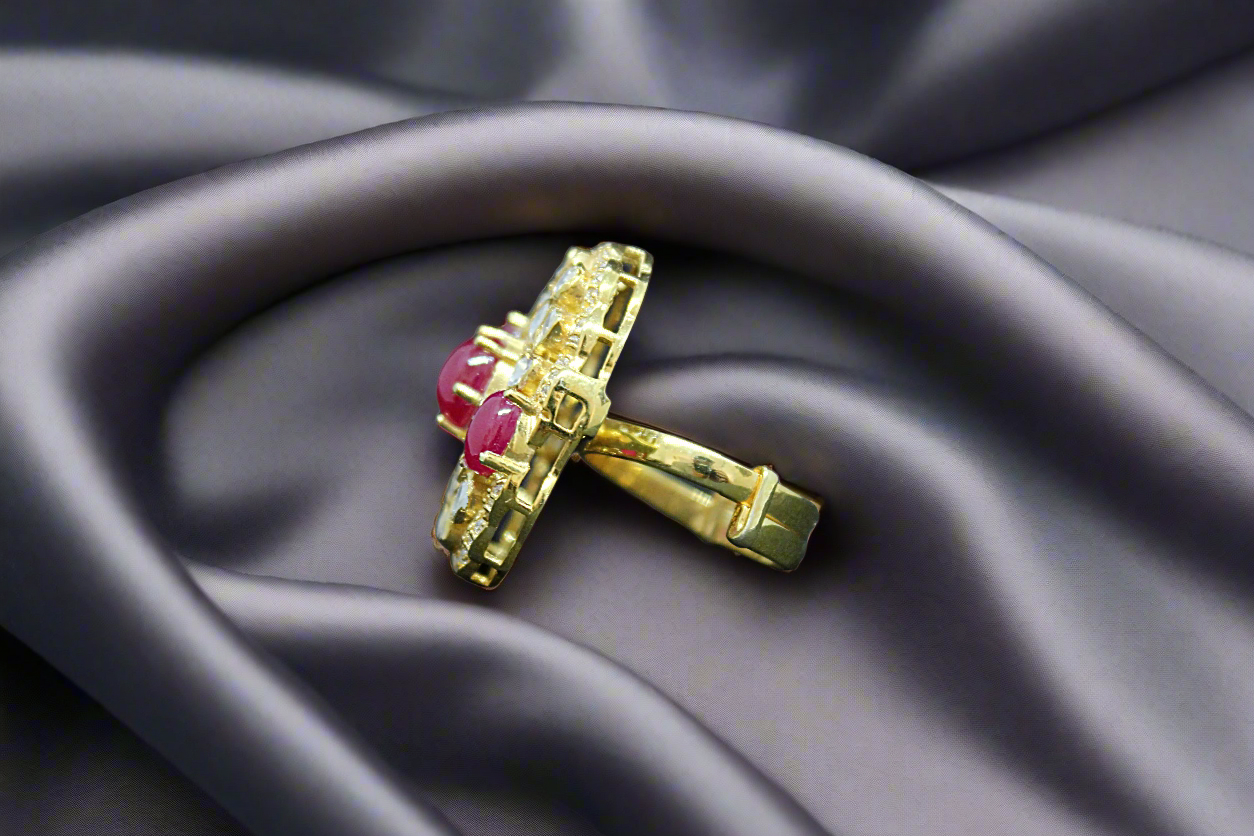 Gulzaar Royale Silver Ring