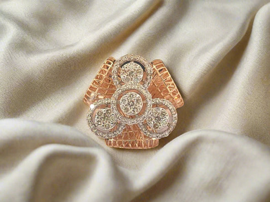 Astra Halo Gold Ring