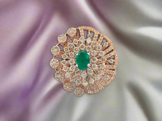 Royal Mirage Gold Ring