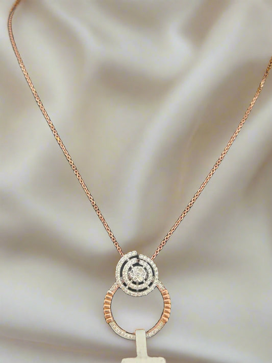 Pristine Drama Gold Ring/ Pendant