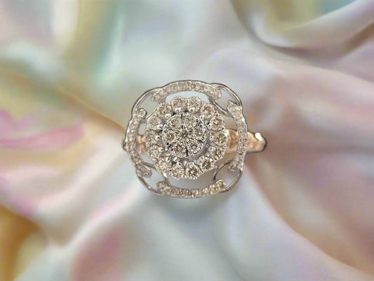 Amira Arc Gold Ring
