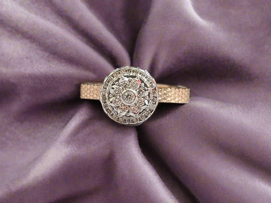 Eden Edge Gold Ring
