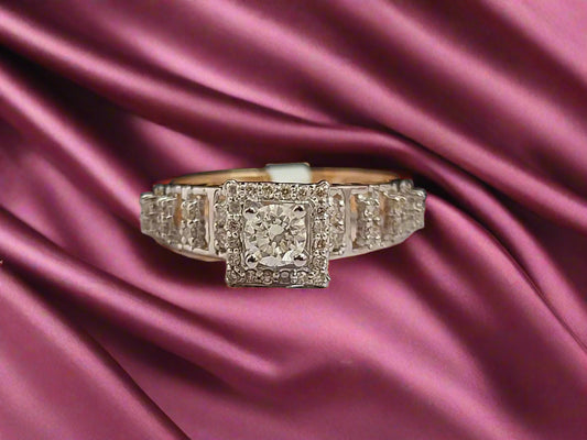 Nova Ray Gold Ring
