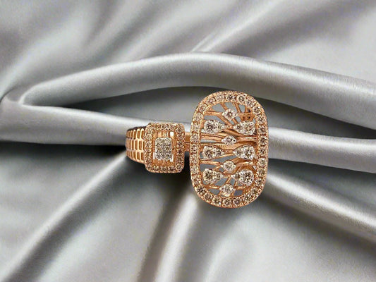 Empress Spark Gold Ring