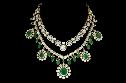 Emerald Pear Necklace