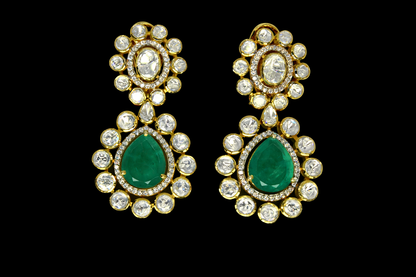 Emerald Pear Necklace
