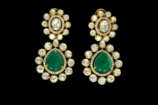 Emerald Pear Necklace