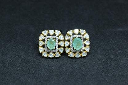 Green & Glory Silver Necklace