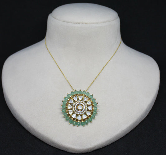 Divya Tarang Silver Pendant