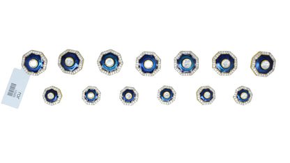 Blue Meena Button
