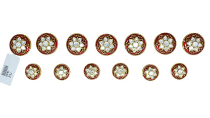 Rajwada Phool Button