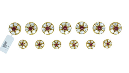 Jaipur Rajsi Polki Buttons