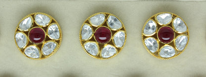 Jaipur Rajsi Polki Buttons