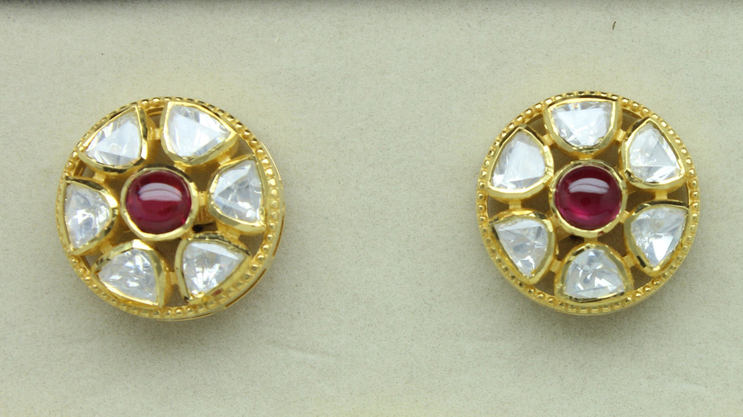 Jaipur Rajsi Polki Buttons