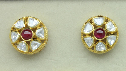 Jaipur Rajsi Polki Buttons