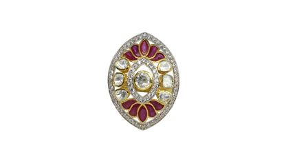 Rosé Lotus Ring