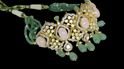 Emerald Rose Choker