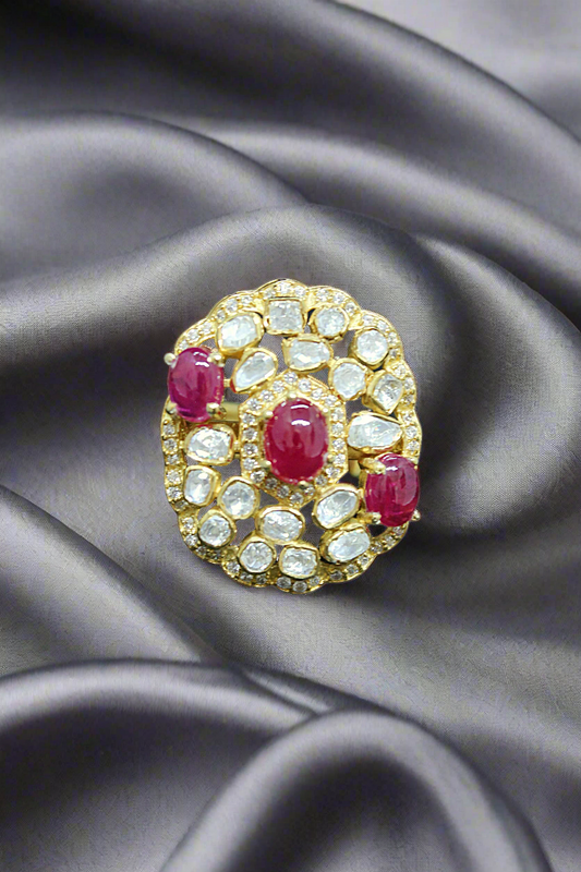 Gulzaar Royale Silver Ring
