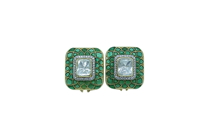 Jharokha Silver Earring